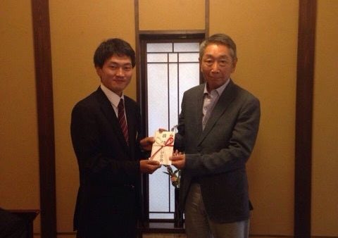 ○寄付金贈呈式○